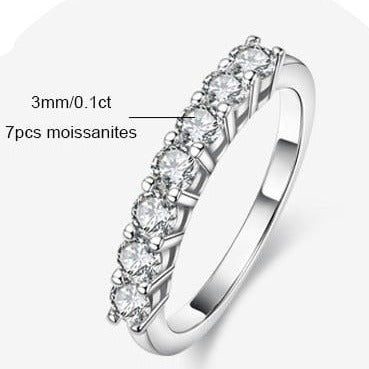 Holloway Jewellery UK Moissanite Diamond Ring