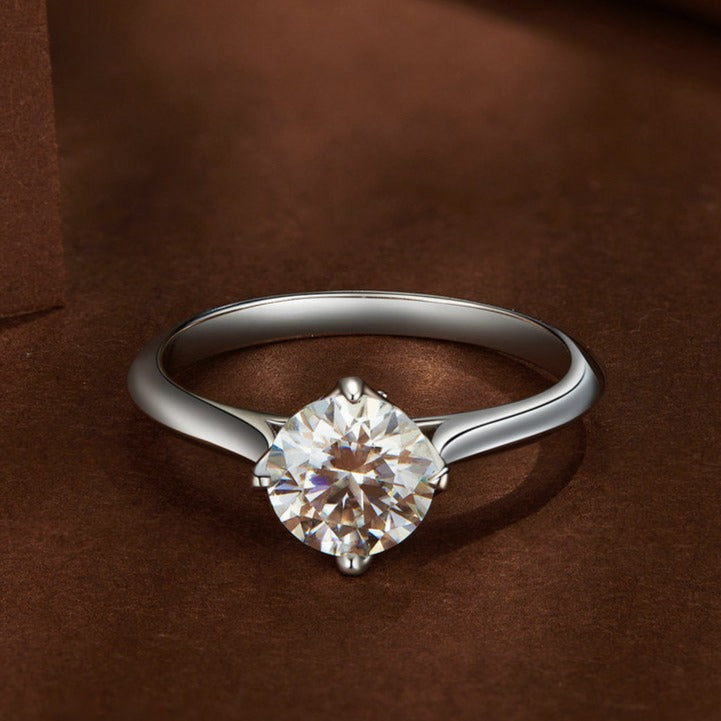 1 Carat Moissanite Ring Holloway Jewellery