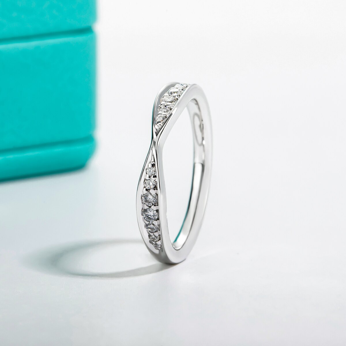 Moissanite Wedding Ring Free Shipping Canada
