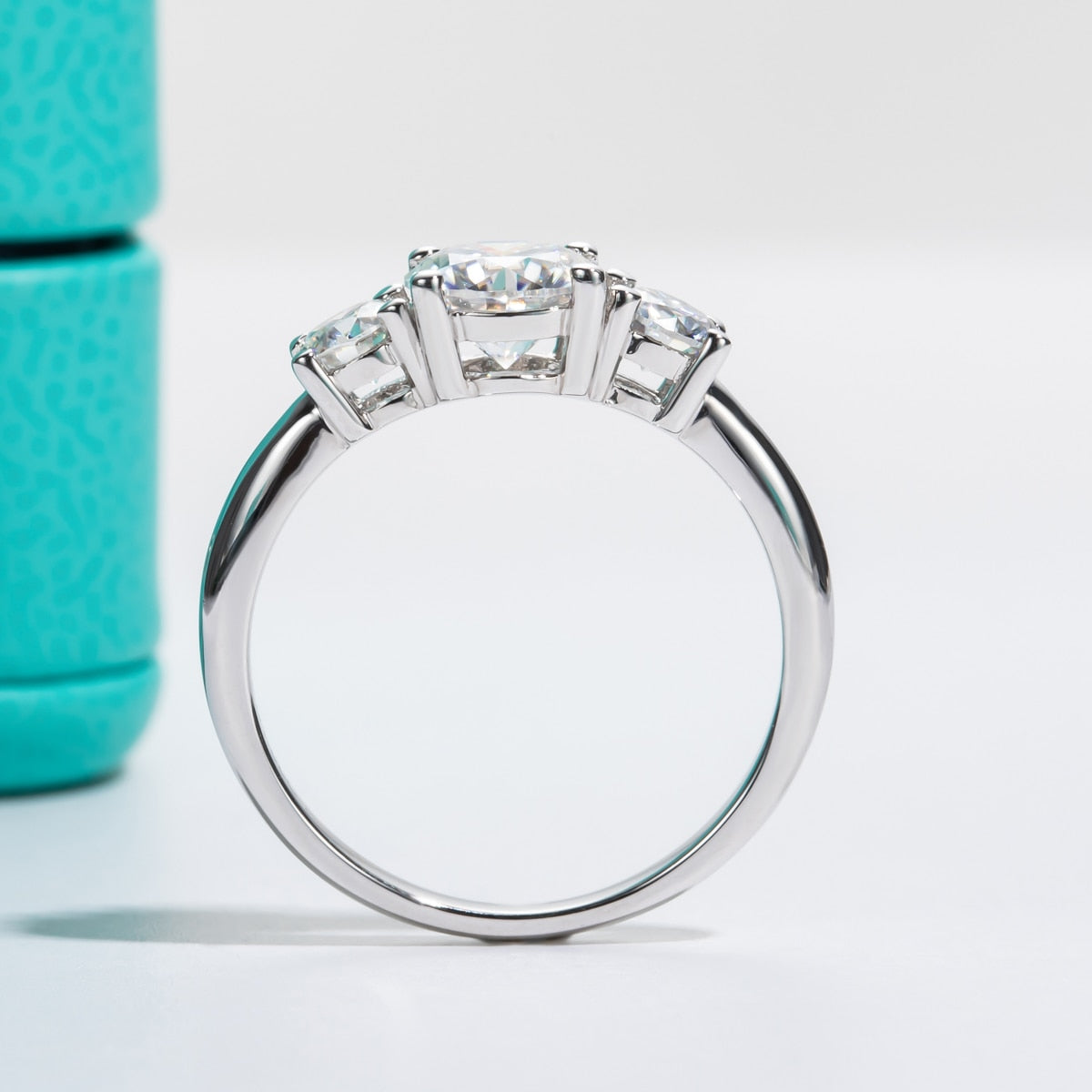 Moissanite Diamond Engagement Ring Free Shipping US