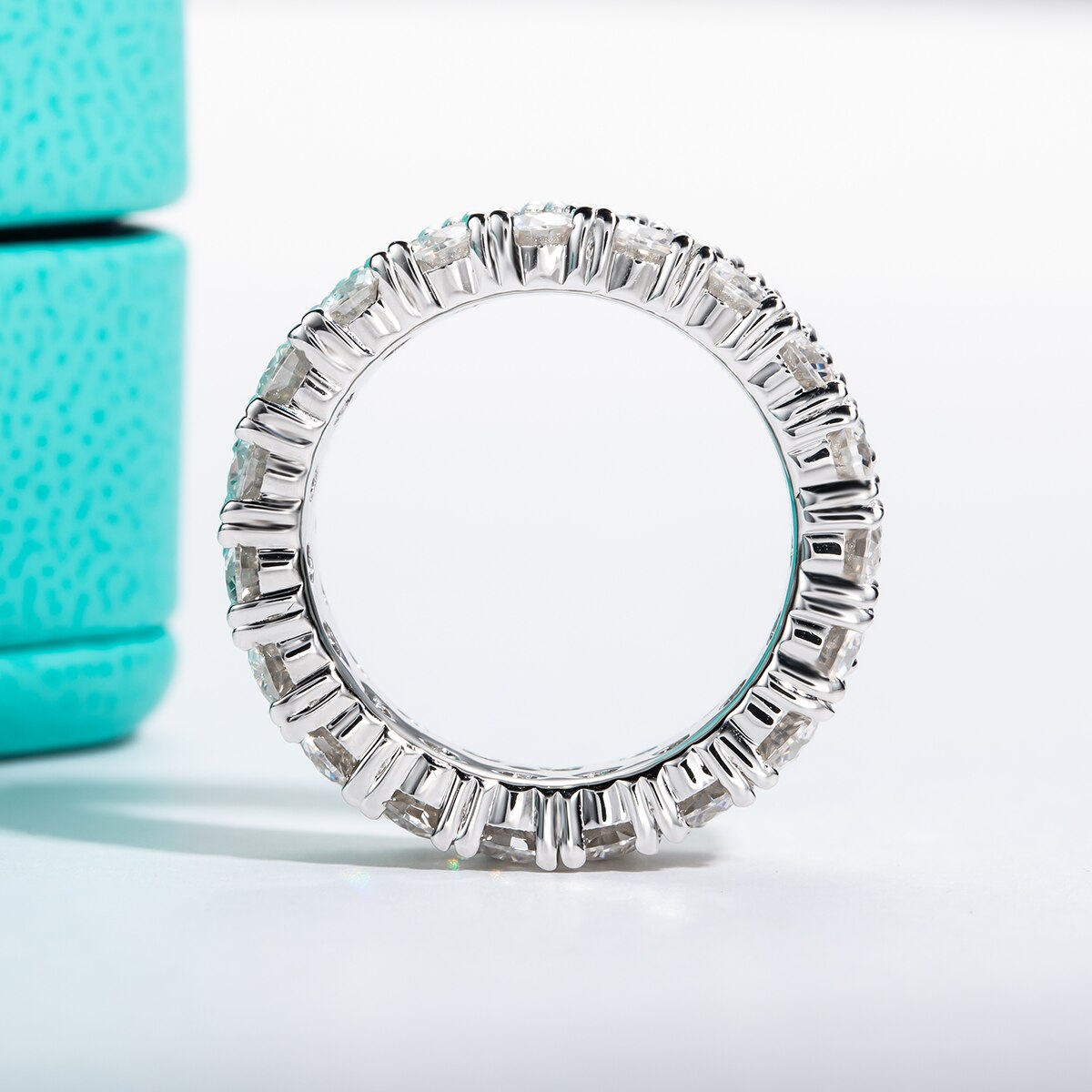 mens double eternity ring