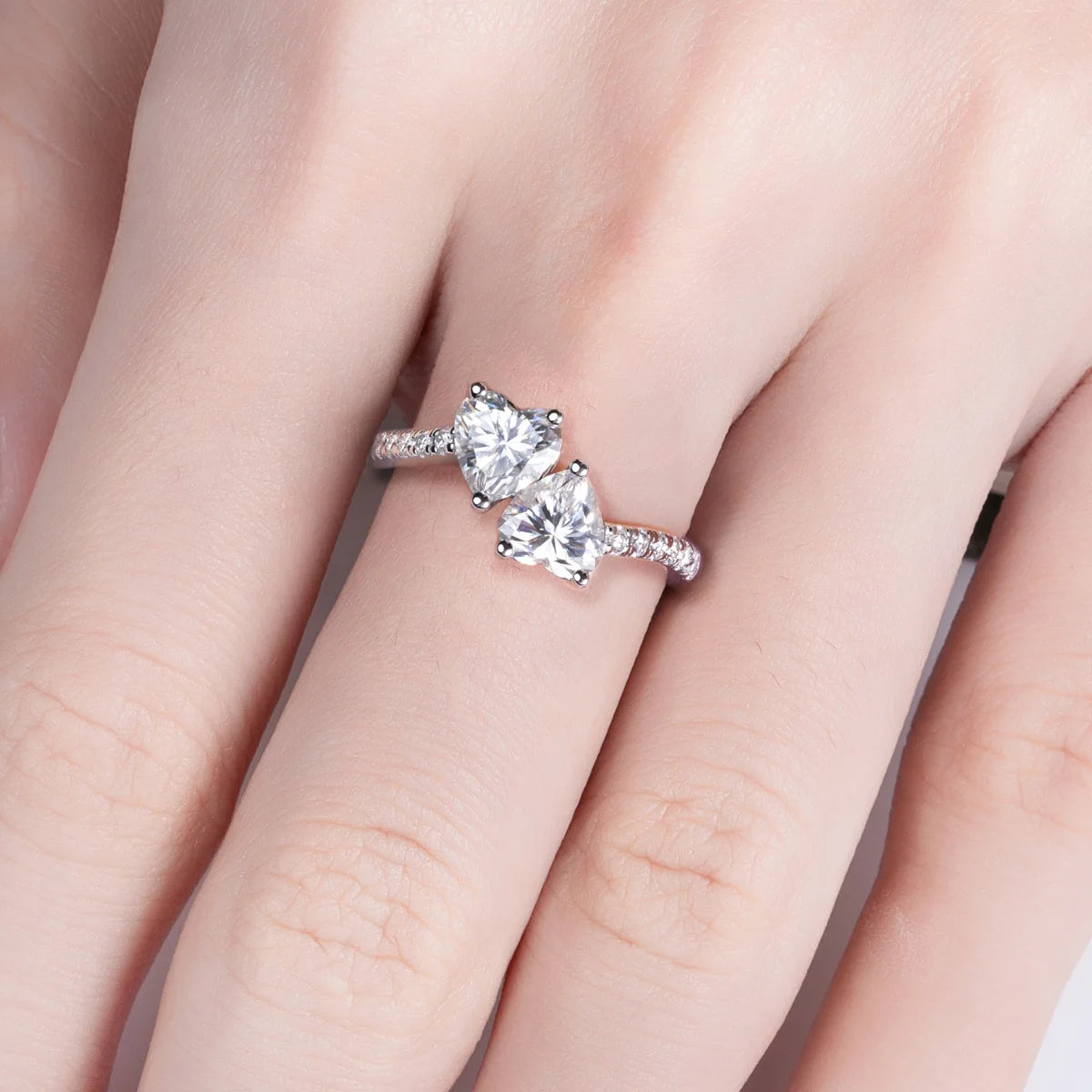 Moissanite Diamond Ring Free Shipping UK