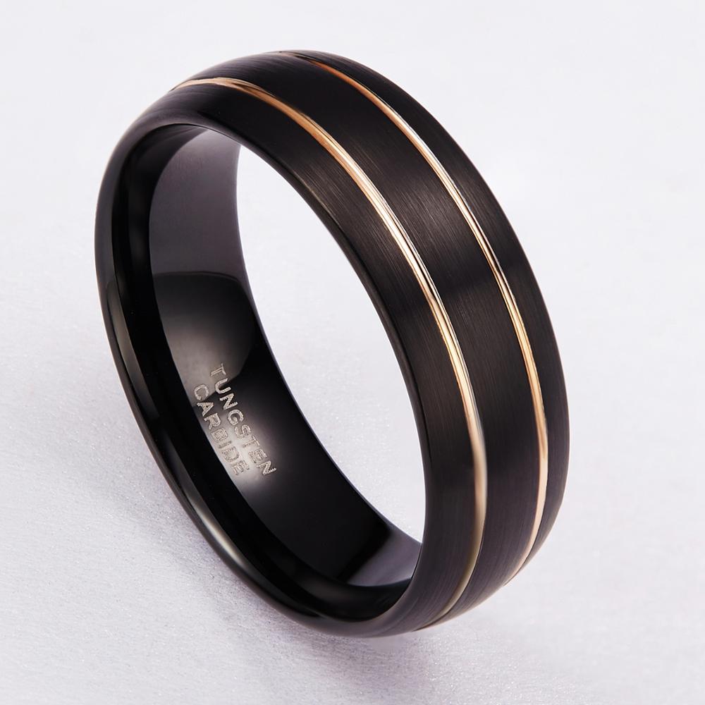 8mm mens tungsten ring UK