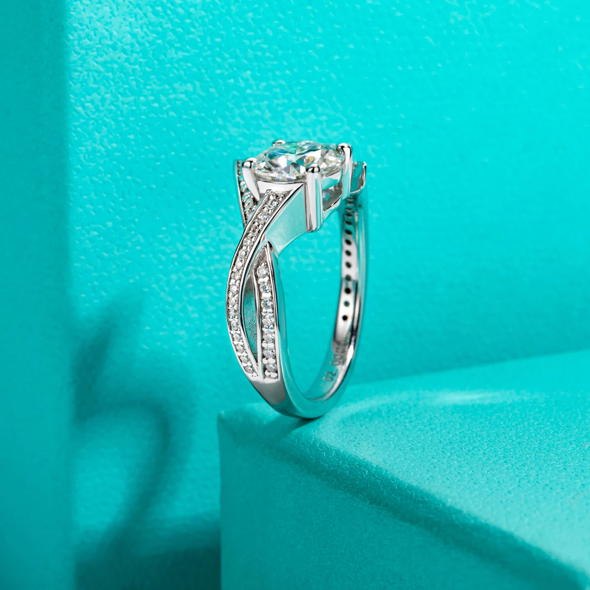 Moissanite Diamond Ring Free Shipping Australia