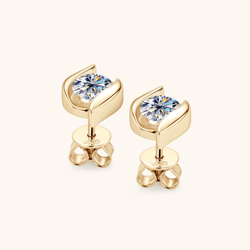 Moissanite Earrings Holloway Jewellery