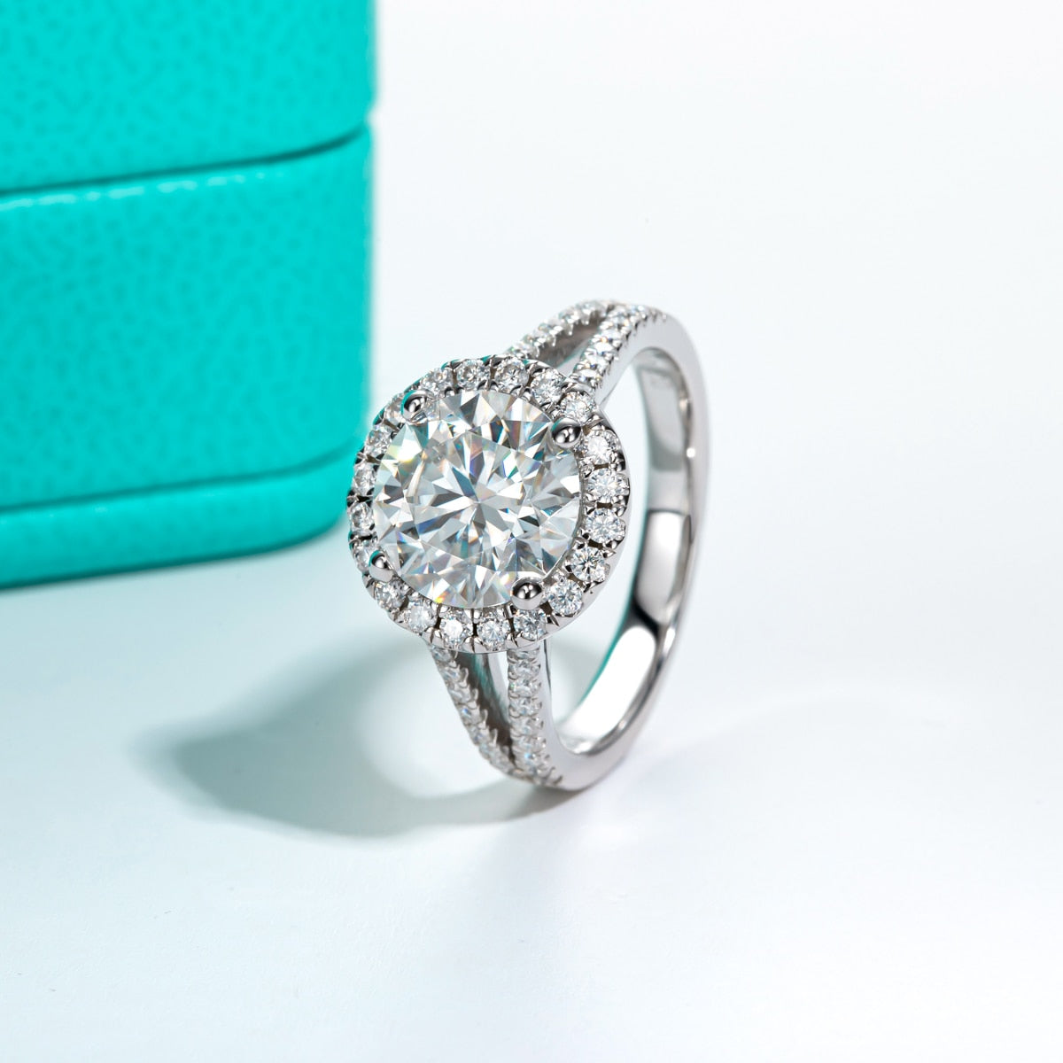 3 carat moissanite ring Holloway Jewellery UK