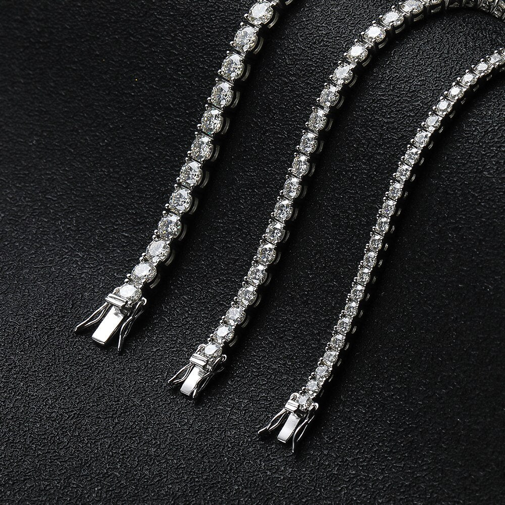 moissanite tennis bracelet womens holloway jewellery
