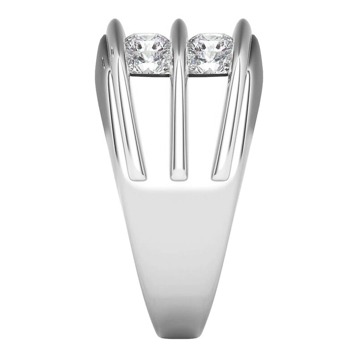 mens moissanite ring UK Holloway Jewellery