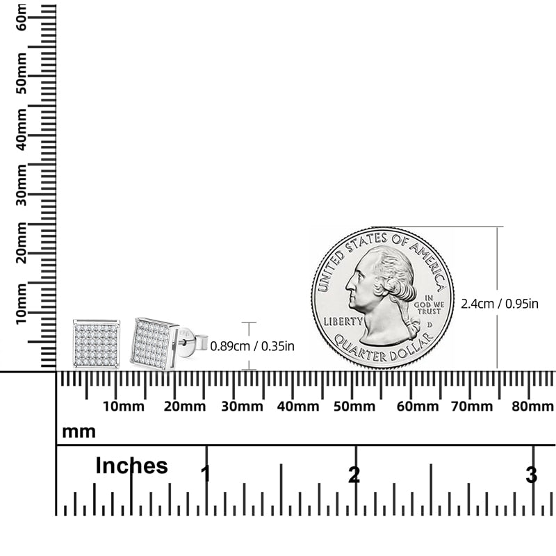 Holloway Jewellery Moissanite Stud Earrings