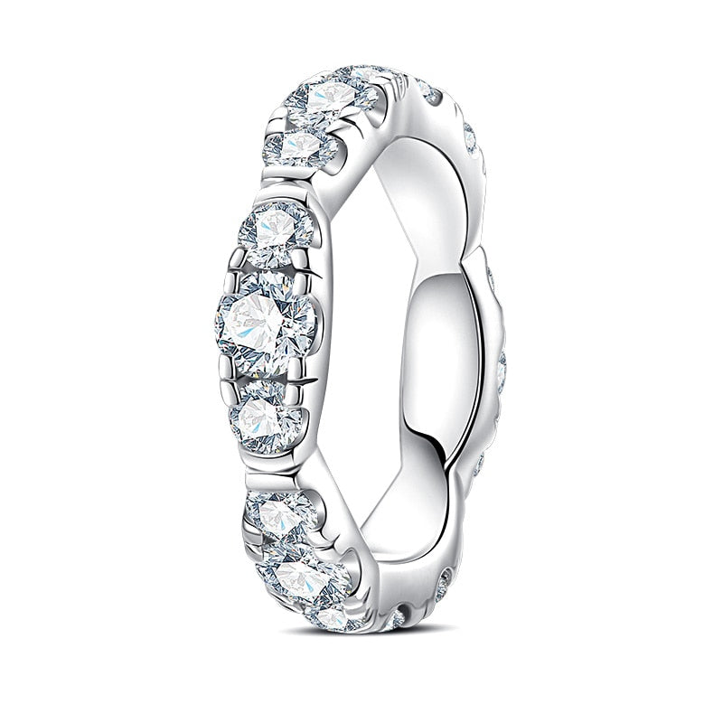 Eternity Moissanite Ring Holloway Jewellery