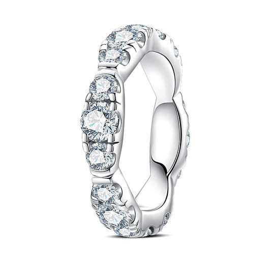 Eternity Moissanite Ring Holloway Jewellery