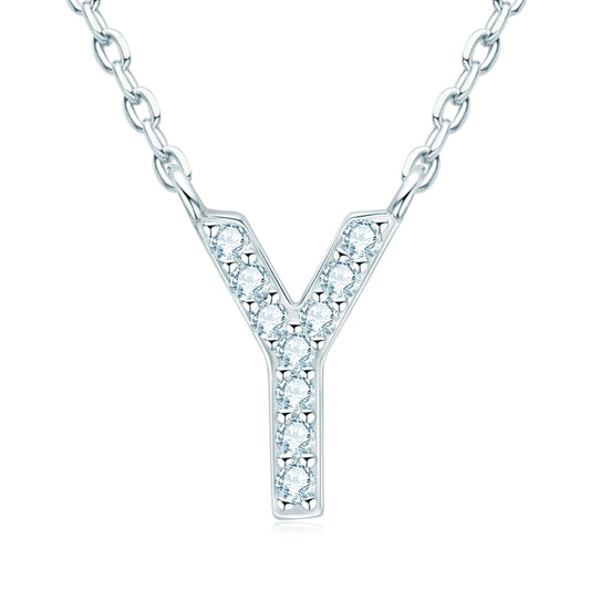 Holloway Jewellery Moissanite Necklace NZ Initial Necklace