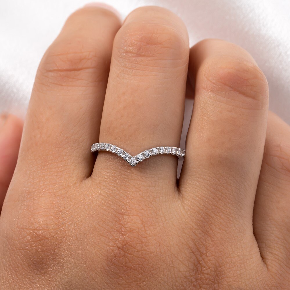Moissanite Ring Sterling Silver Free Shipping NZ