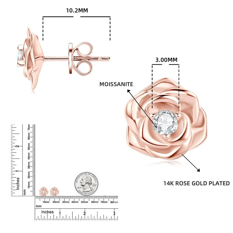 Holloway Jewellery Moissanite Earrings Australia