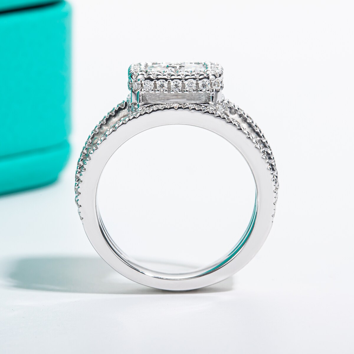 Holloway Jewellery US Moissanite Diamond Ring