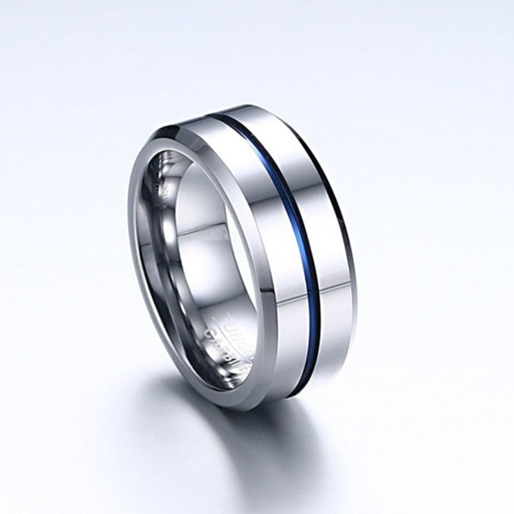 Holloway Jewellery UK Tungsten Carbide Mens Ring