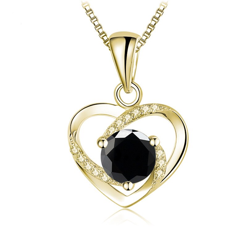 1 Carat Moissanite Diamond Pendant Necklace US