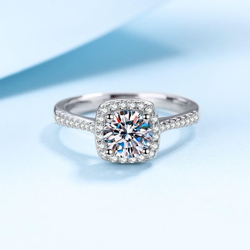 Holloway Jewellery US Moissanite Ring Set