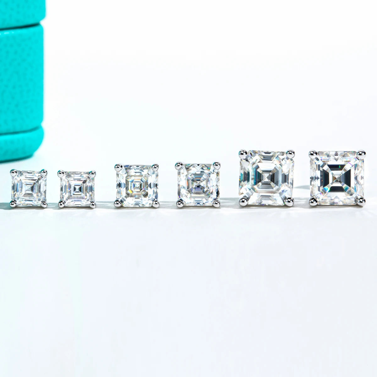 Moissanite Stud Earrings