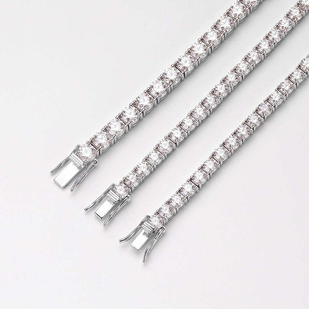 Mens Moissanite Diamond Bracelet Australia