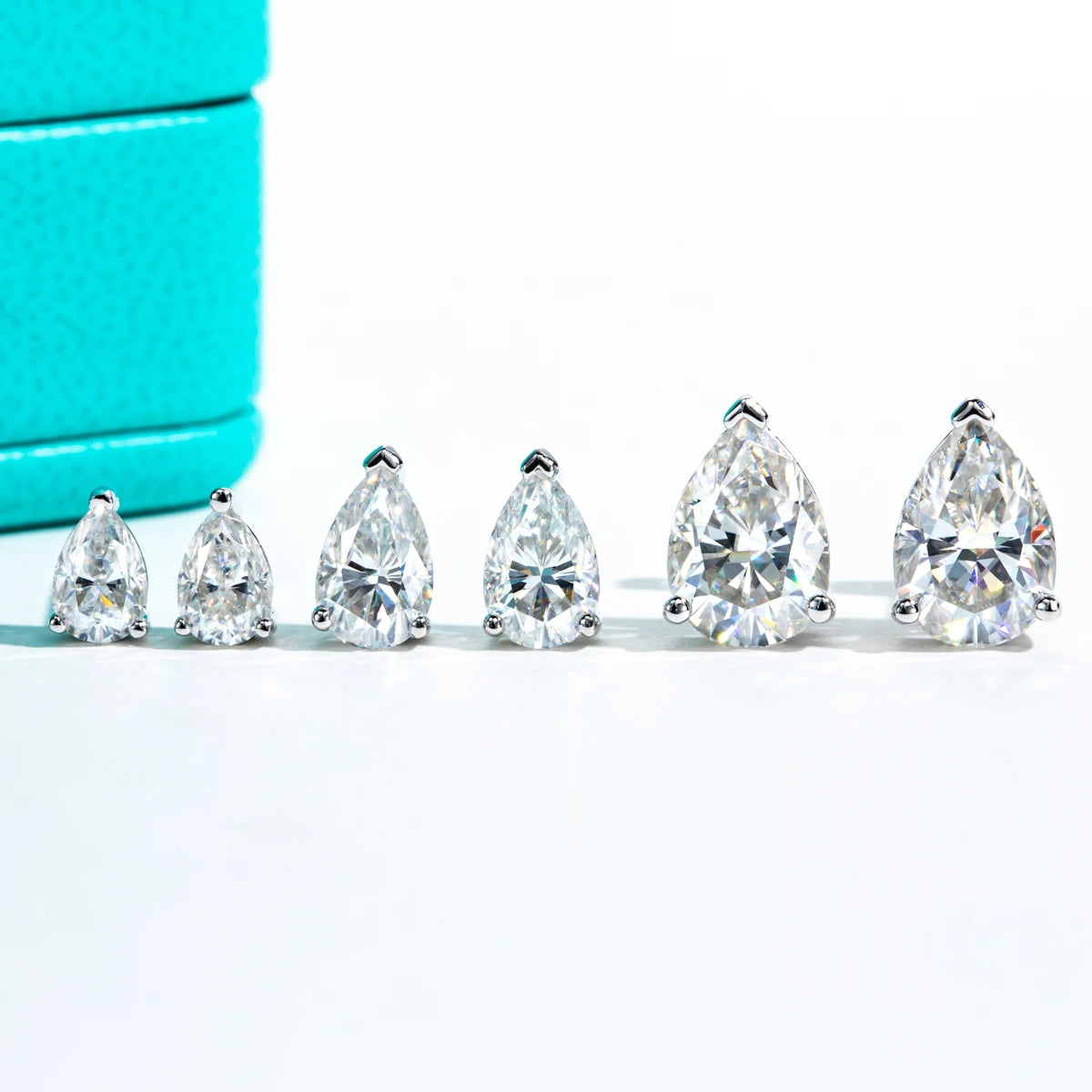 Moissanite Stud Earrings
