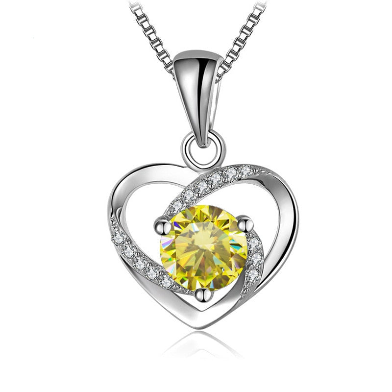 Moissanite Diamond Pendant UK