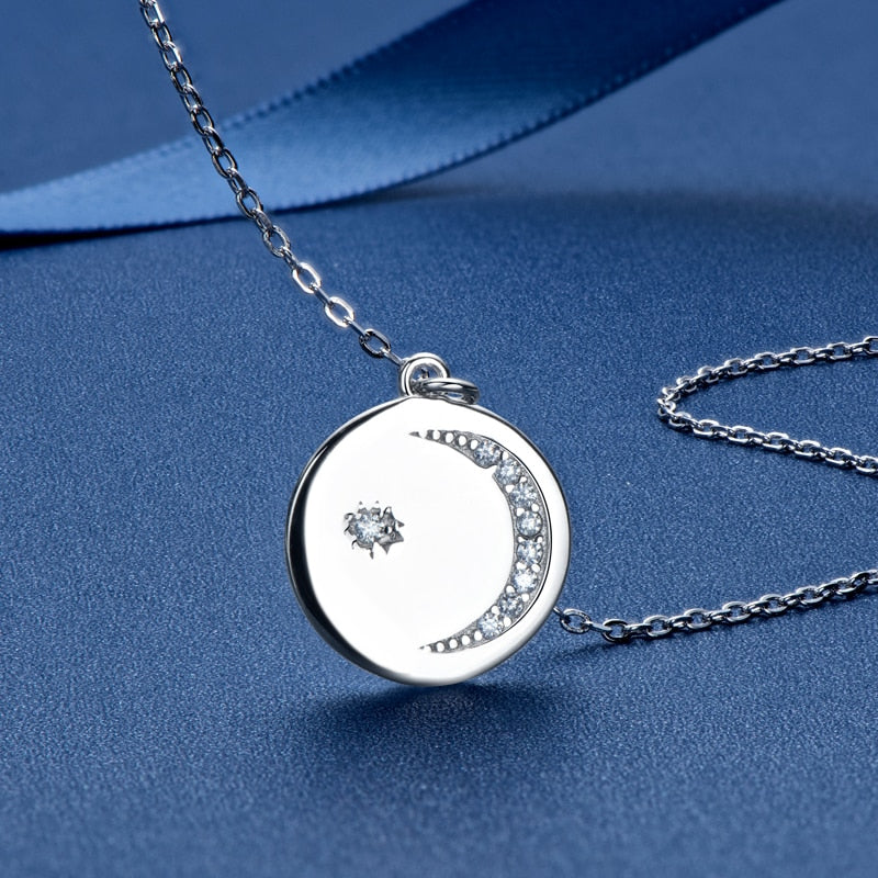 Moissanite Diamond Pendant Necklace Free Shipping Canada