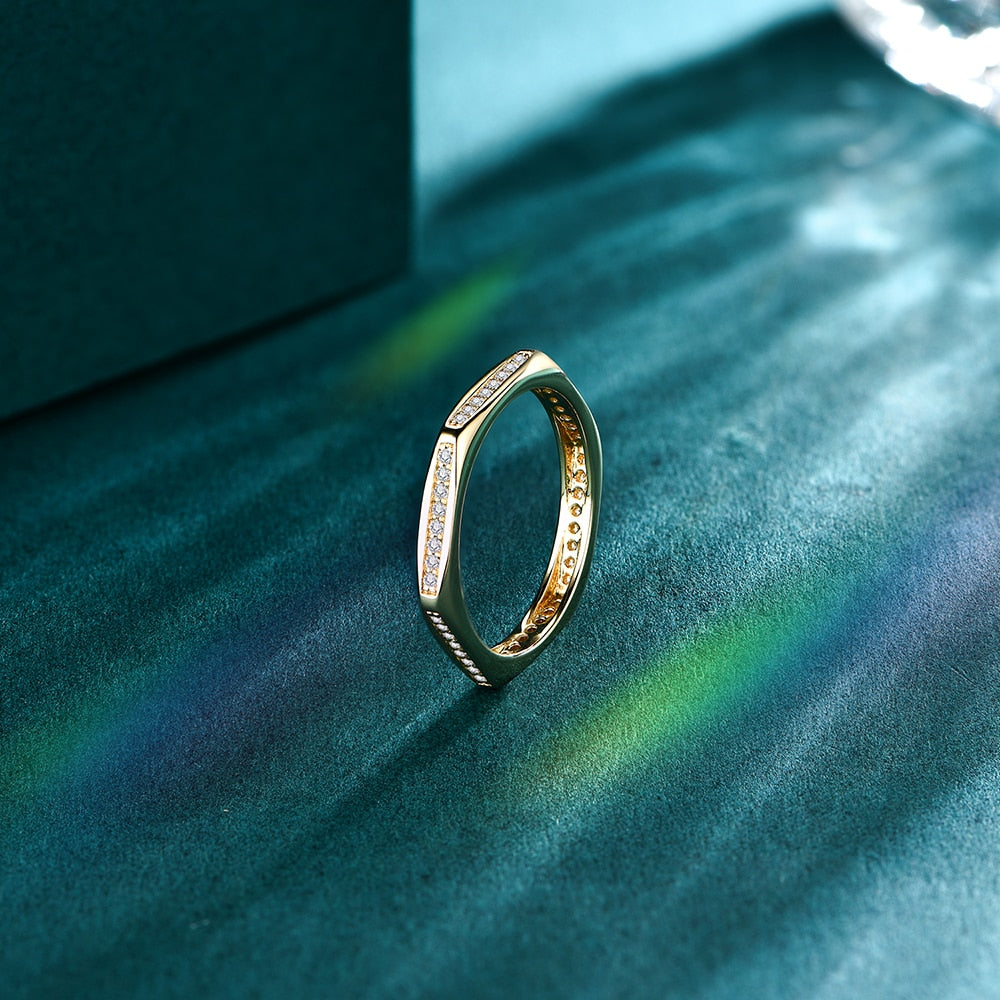 Holloway Jewellery UK Moissanite Eternity Ring