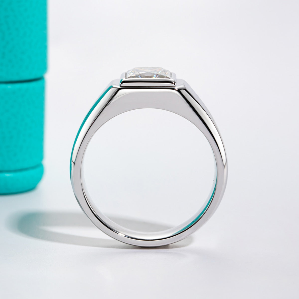 Mens Moissanite Diamond Ring Australia