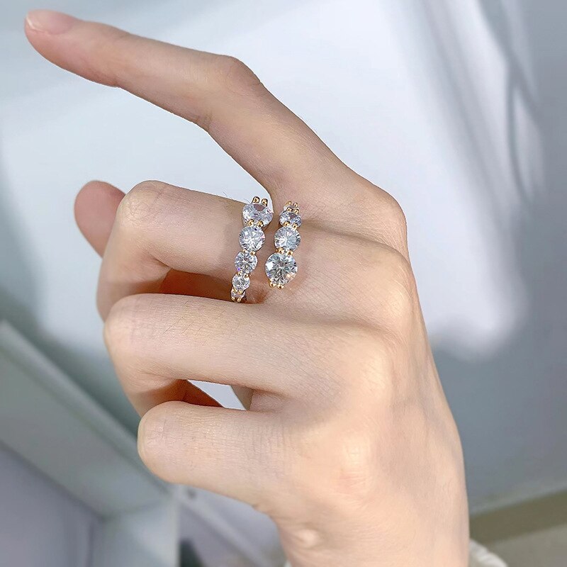 Moissanite Diamond Ring Free Shipping Australia