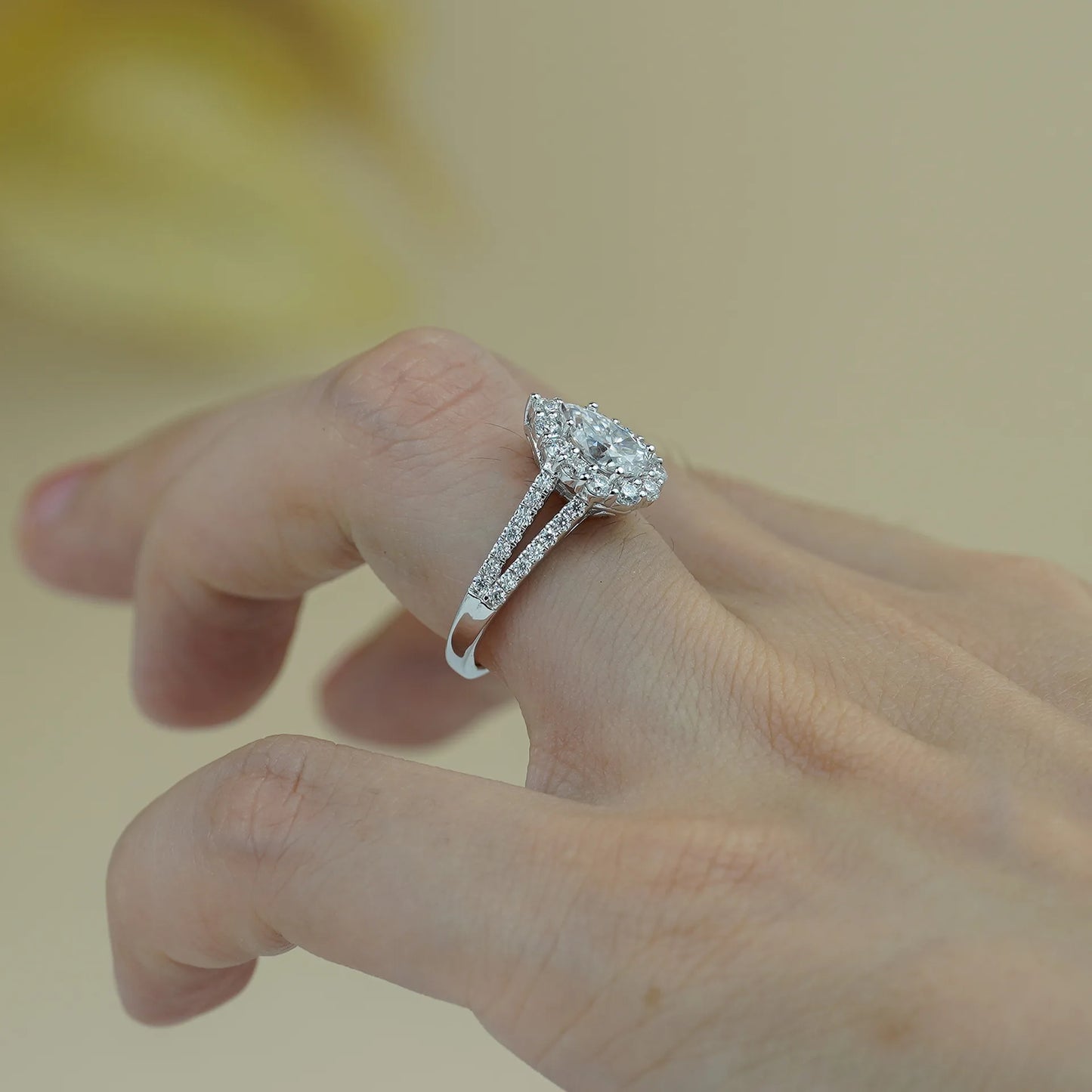 Moissanite Diamond Ring Holloway Jewellery NZ