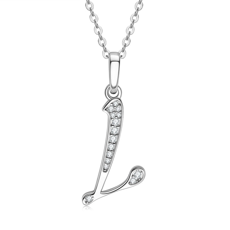 Moissanite Diamond Sterling Silver Necklace UK