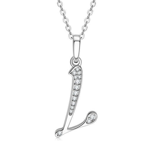 Moissanite Diamond Sterling Silver Necklace UK
