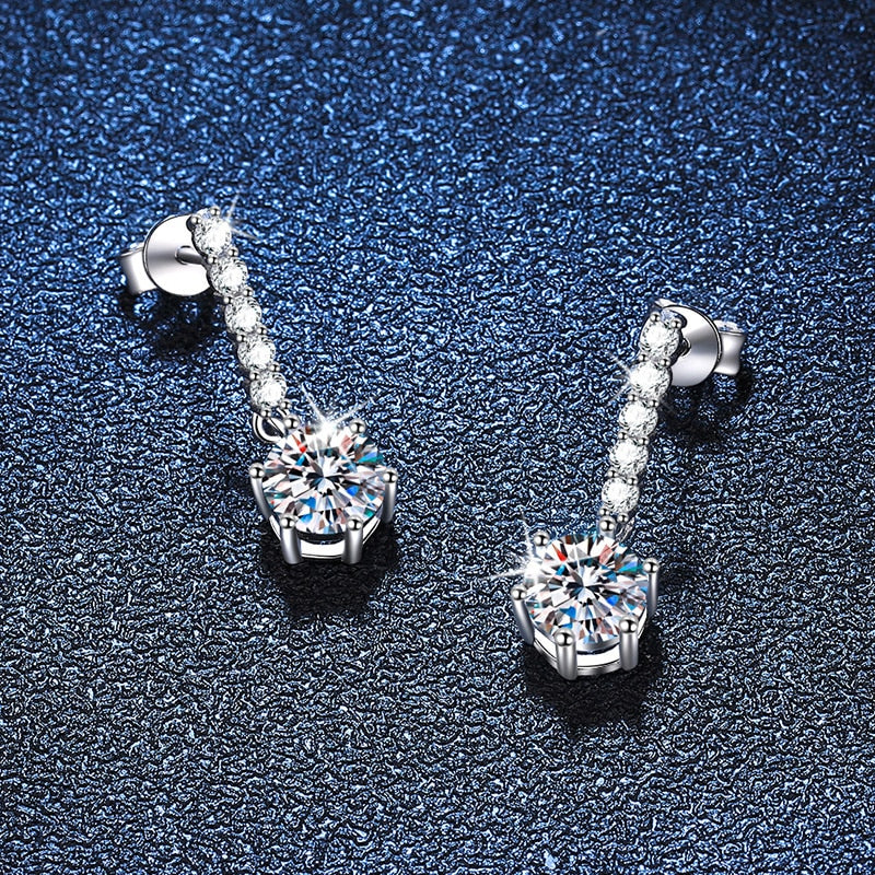 Holloway Jewellery NZ Moissanite Diamond Earrings