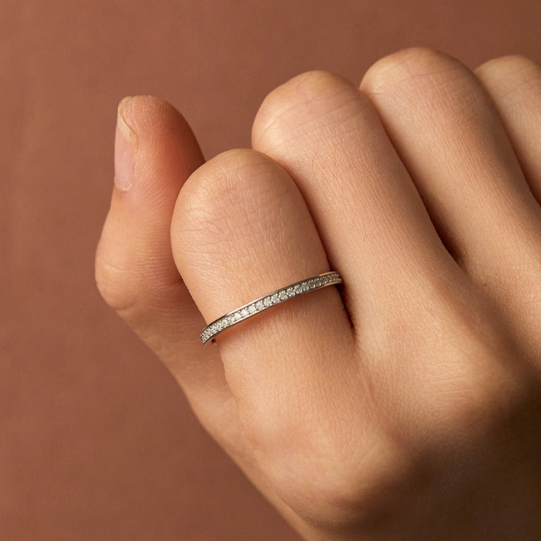 Moissanite Wedding Ring Holloway Jewellery UK