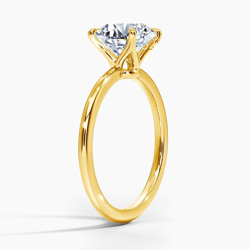 4 claw solitaire moissanite ring Holloway Jewellery NZ