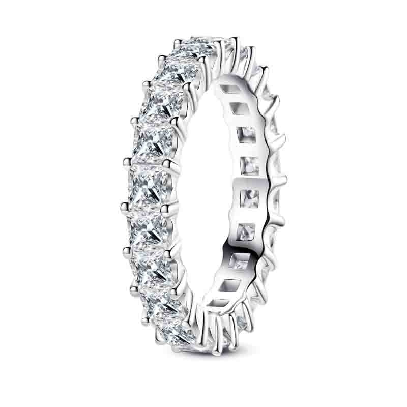 Princess Cut Eternity Ring