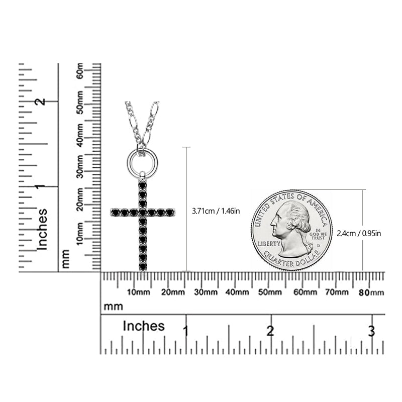Mens Cross Necklace USA Holloway Jewellery