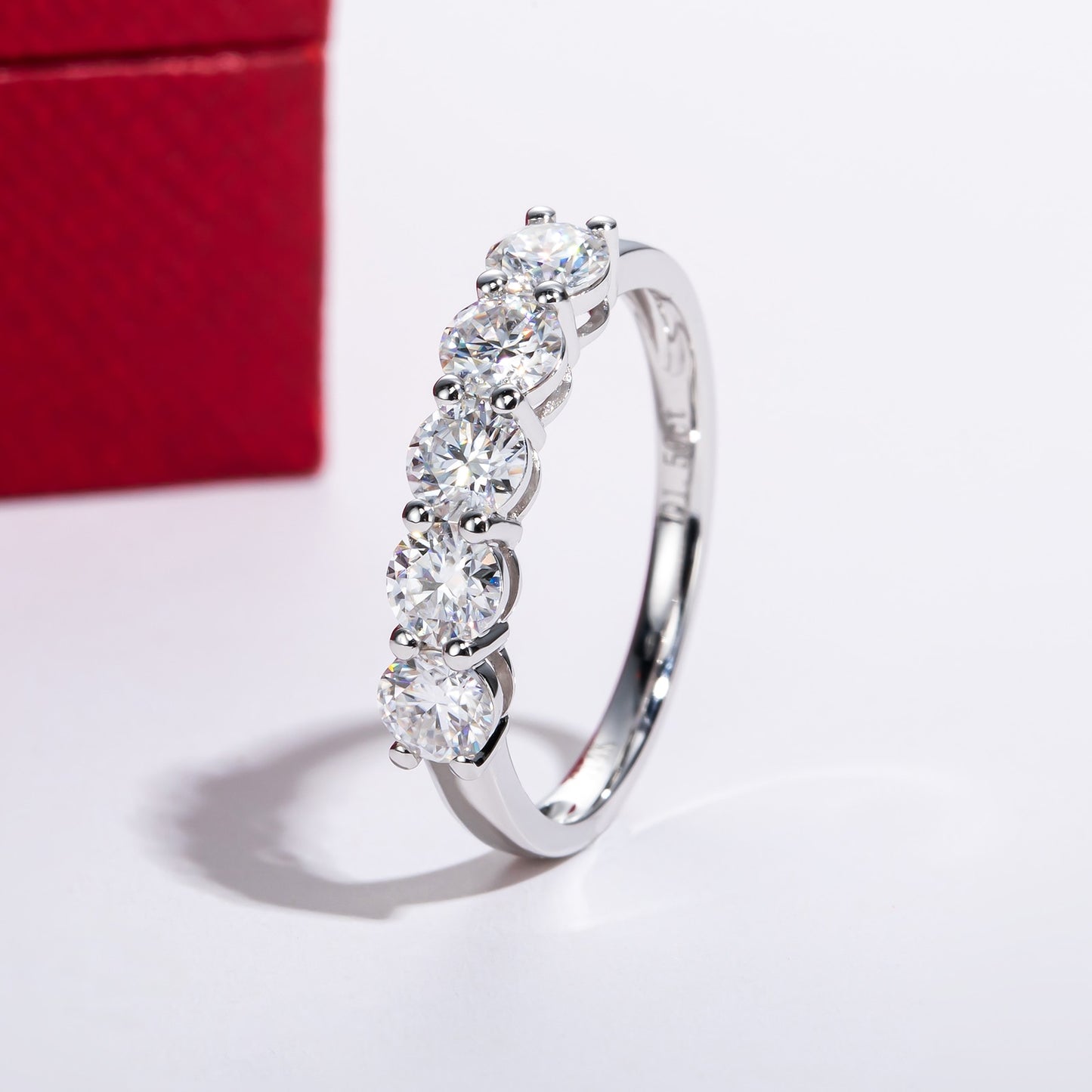 Holloway Jewellery Moissanite Diamond Wedding Band NZ