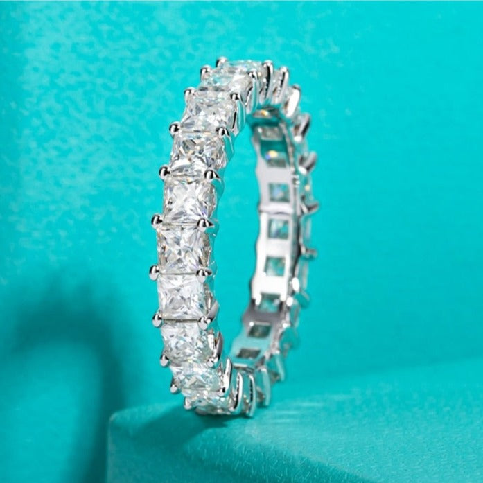 Princess Cut Moissanite Ring Free Shipping Australia