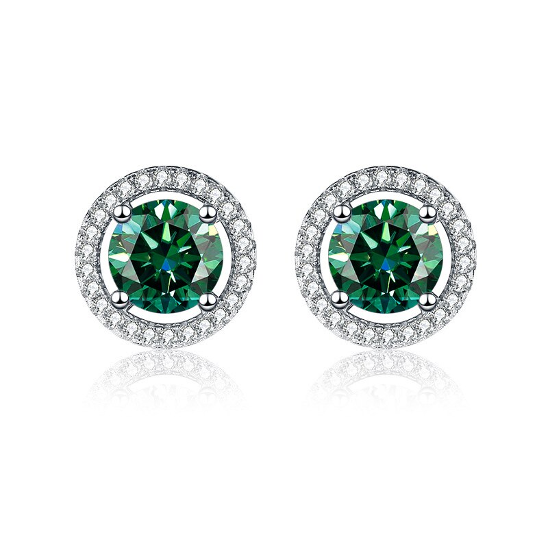 Moissanite Diamond NZ Earrings
