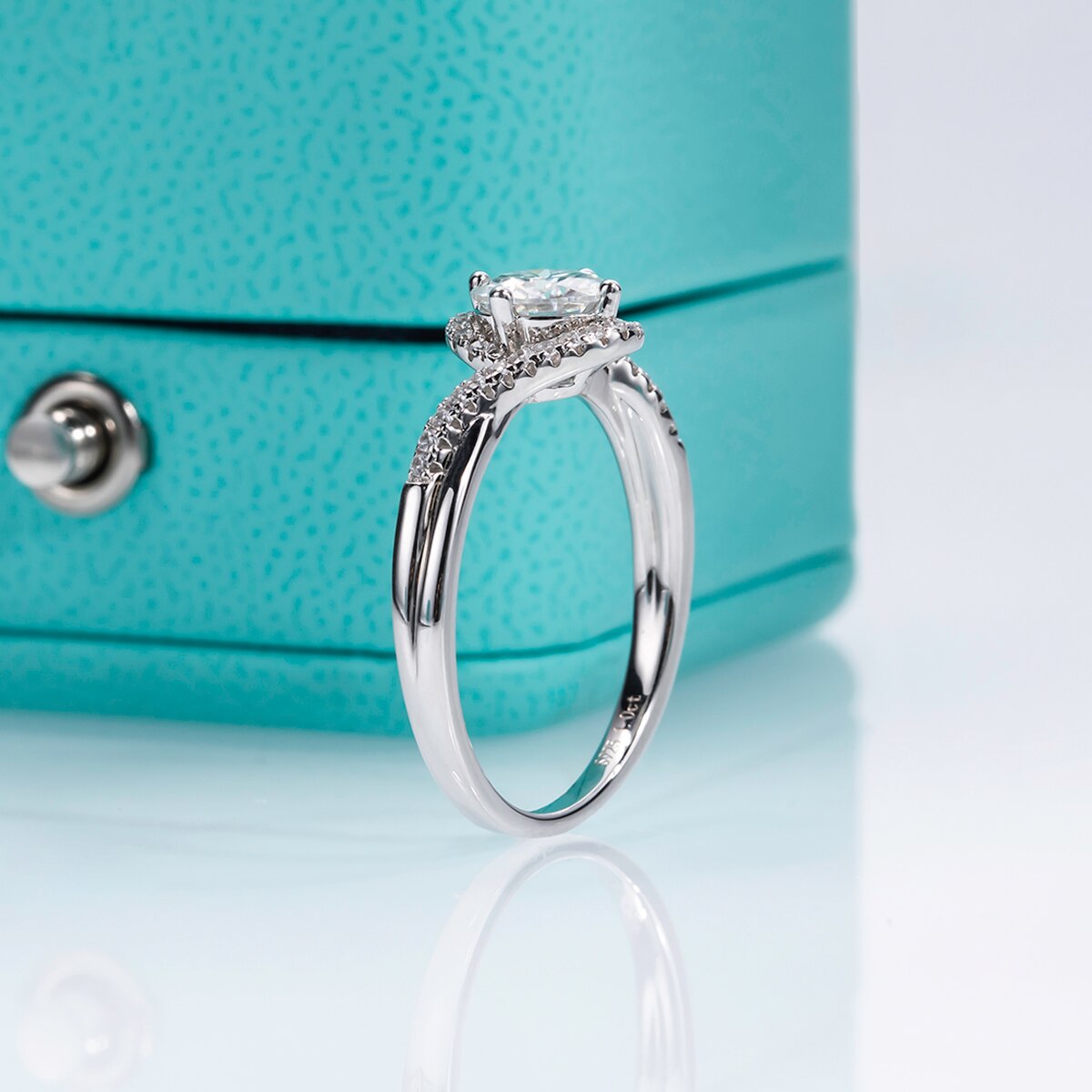 Holloway Jewellery Moissanite Ring Free Shipping US