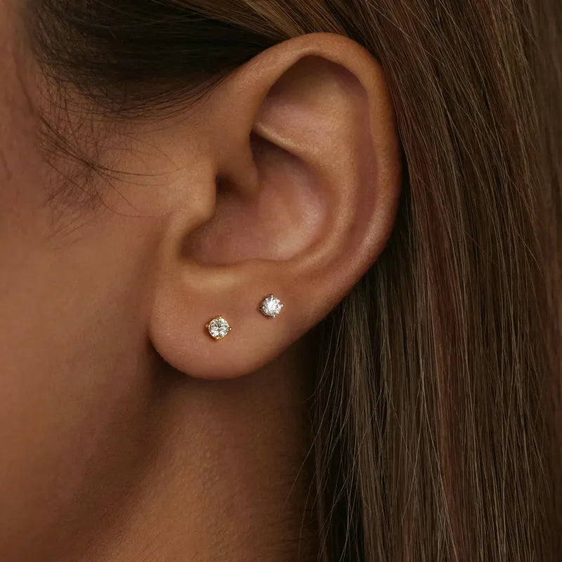Moissanite Diamond Earrings Free Shipping UK