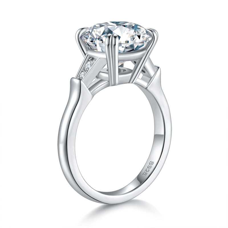 5 ct moissanite ring Holloway Jewellery USA