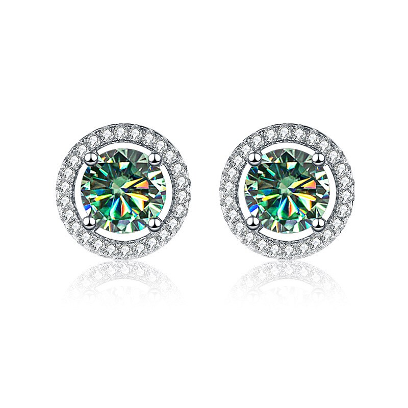 Moissanite Diamond Earrings Holloway Jewellery NZ