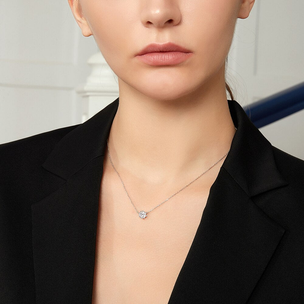 Moissanite Necklace Holloway Jewellery UK