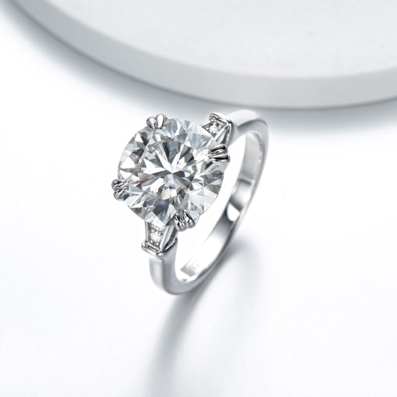 luxury moissanite ring 5ct Holloway Jewellery Canada