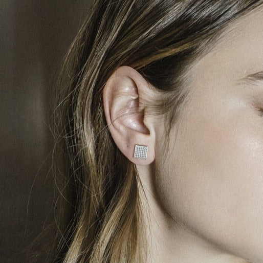 Sterling Silver Moissanite Earrings US