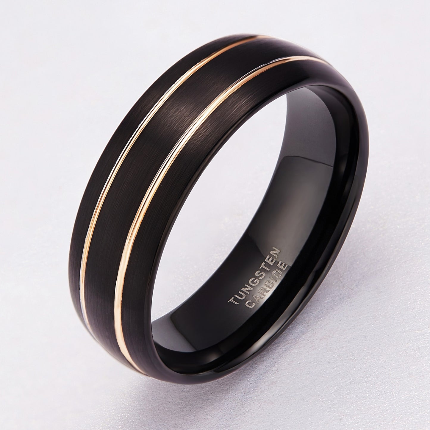 black gold tungsten ring nz