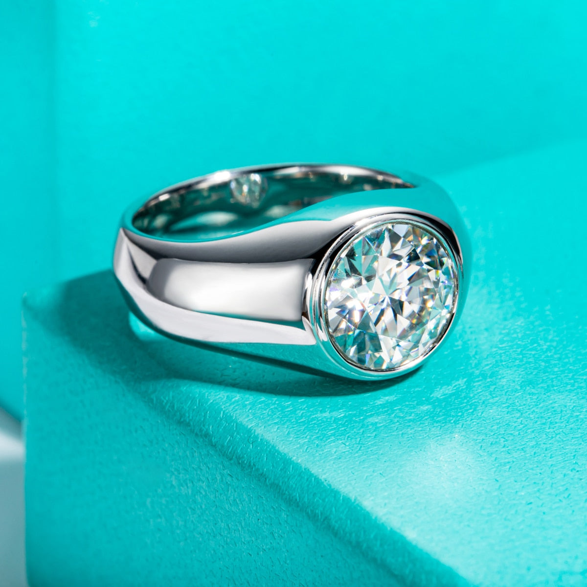 Holloway Jewellery Mens Moissanite Diamond Ring Australia